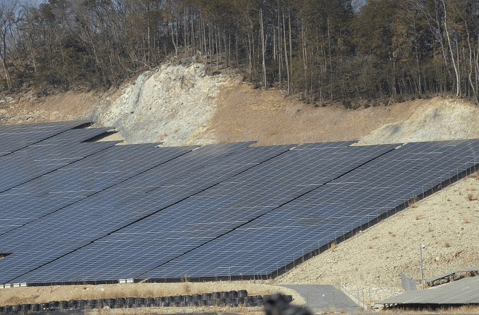 太陽光発電を設置造成
