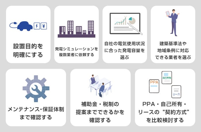 法人用ソーラーカーポート失敗しないためには